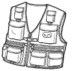 502 – Adult's Rogue River Fishing Vest Pattern